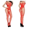 Koszulka - Bodystocking TL15 red one size