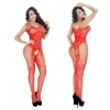 Koszulka - Bodystocking TL15 red one size