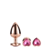 GLEAMING LOVE ROSE GOLD PLUG SET