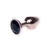 Biżuteria analna ze stali z diamentem HeavyFun Red Gold 7 cm