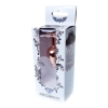 Biżuteria analna ze stali z diamentem HeavyFun Red Gold 7 cm
