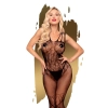 Bodystocking sex siateczna na ciało z otworem xl