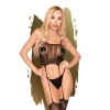 Bodystocking erotyczna siateczka top pończochy s-l