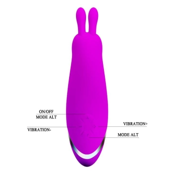 Masażer sex stymulator do łechtaczki 12trybów 12cm