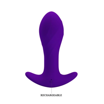 PRETTY LOVE - MORTON Anal Plug Massager 12 Functions USB