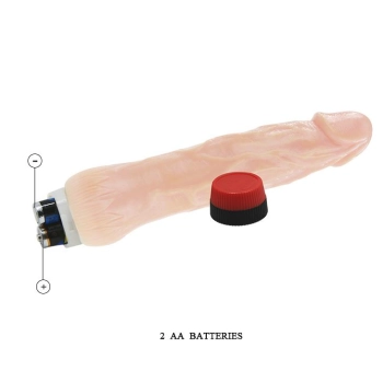 Wibrator realistyczny naturalny penis członek 21cm