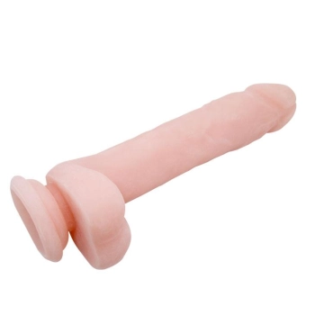 Dildo realistyczne penis z jądrami przyssawką 21cm