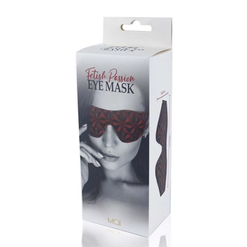 BTB FETISH EYE MASK RED