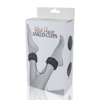 BTB FETISH ANKLES CUFFS RED