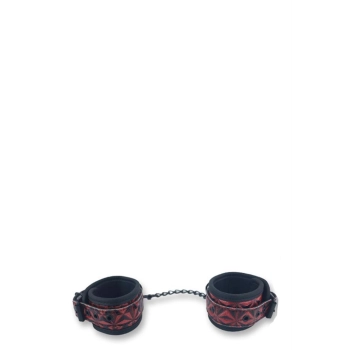 BTB FETISH ANKLES CUFFS RED