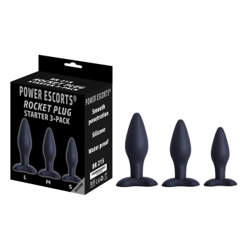 Rocket Plug 3 pack silicone