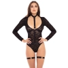 UP TO MY NECK 4PC CHOKER SET BLACK, M/L