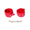 Kajdanki Ankle cuffs Party Hard Eternity Red