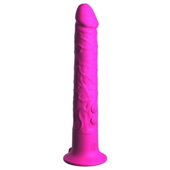 Długie dildo z grubą końcówką i przyssawką 19 cm