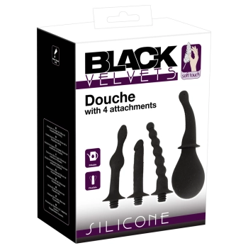 Black Velvets Douche with 4 at