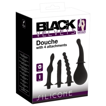 Black Velvets Douche with 4 at