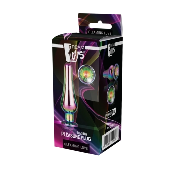 GLEAMING LOVE COLOURED PLEASURE PLUG M