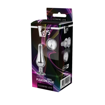 GLEAMING LOVE SILVER PLEASURE PLUG S