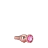 GLEAMING LOVE ROSE GOLD PLEASURE PLUG S