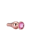 GLEAMING LOVE ROSE GOLD PLEASURE PLUG S