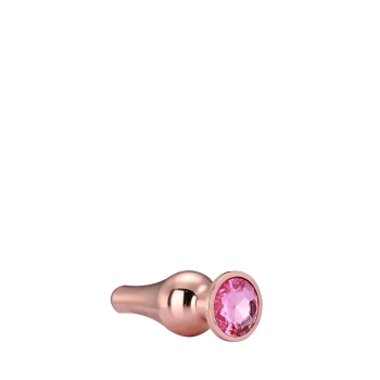 GLEAMING LOVE ROSE GOLD PLEASURE PLUG S