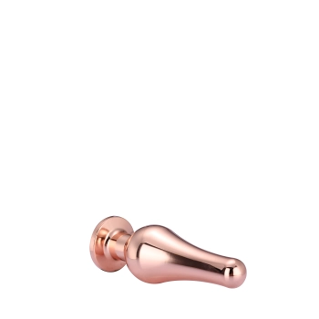 GLEAMING LOVE ROSE GOLD PLEASURE PLUG S