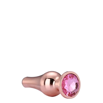 GLEAMING LOVE ROSE GOLD PLEASURE PLUG S