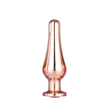 GLEAMING LOVE ROSE GOLD PLEASURE PLUG M