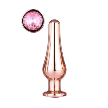 GLEAMING LOVE ROSE GOLD PLEASURE PLUG M