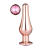 GLEAMING LOVE ROSE GOLD PLEASURE PLUG L