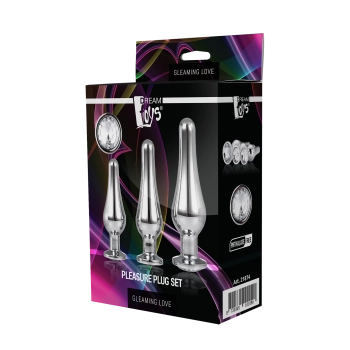 GLEAMING LOVE PLEASURE SET SILVER