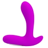 Masażer prostaty silikonowy Pretty Love Backie fioletowy USB 30 funkcji
