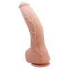 Dildo realistyczne ssące zakrzywione Baile Beautiful Jack cieliste 26 cm