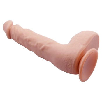 Elastyczne realistyczne dildo 24 cm żylaste skóra