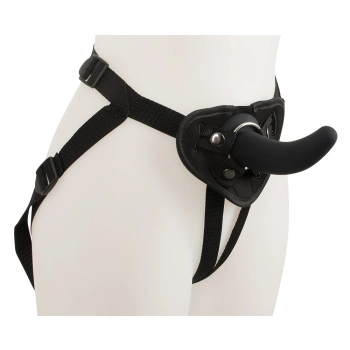 RC Vibrating Strap-On black