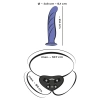 RC Vibrating Strap-On purple