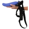 RC Vibrating Strap-On purple