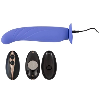 RC Vibrating Strap-On purple