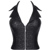 Bielizna - BRLUDMILA001 top czarny rozmiar S