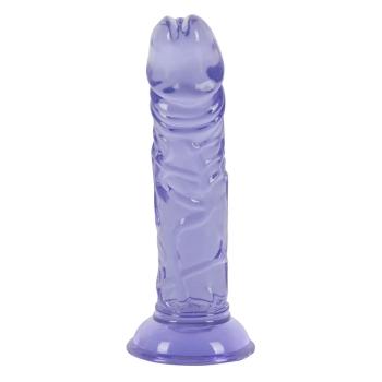 Strap-on na szelkach z żylastym giętkim dildo 19cm