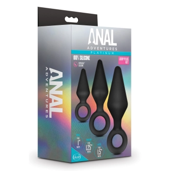 ANAL ADVENTURES PLATINUM LOOP PLUG KIT