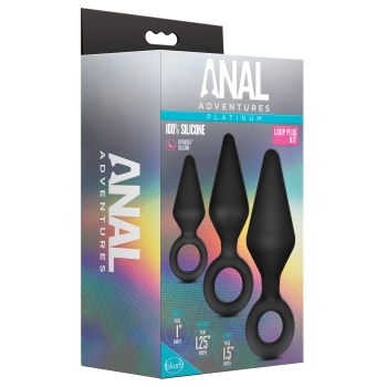 ANAL ADVENTURES PLATINUM LOOP PLUG KIT