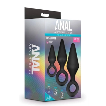 ANAL ADVENTURES PLATINUM LOOP PLUG KIT