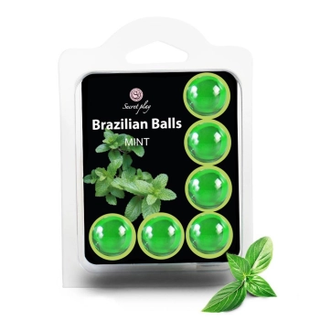 SET 6 BRAZILIAN BALLS MINT