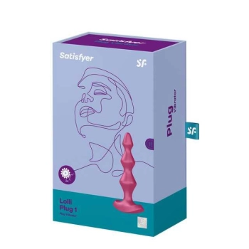 Wibrujący korek analny plug satisfyer lolli-plug 1