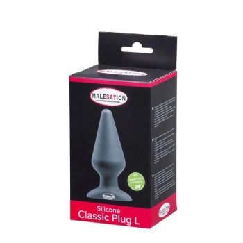 MALESATION Silicone Classic Plug L