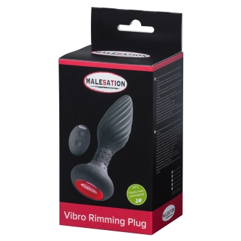 MALESATION Vibro Rimming Plug