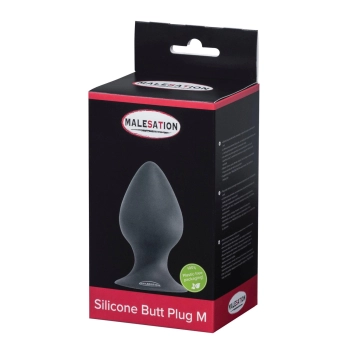 MALESATION Silicone Butt Plug M