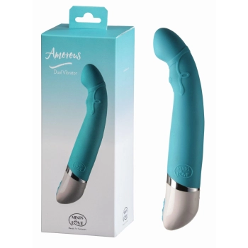 MINDS of LOVE Amorous Dual Vibrator turquoise