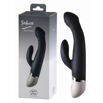 MINDS of LOVE Seducer Dual Vibrator anthracite